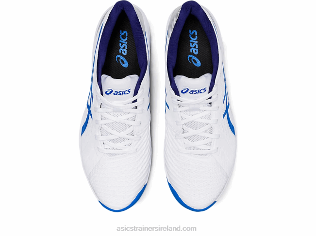 Solution Swift FF White/Electric Blue Asics XXPD1130