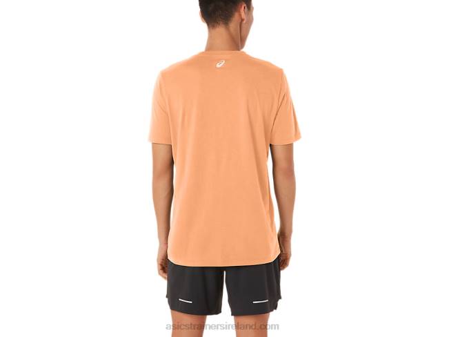 Stripe Short Sleeve Tee Summer Dune Asics XXPD70