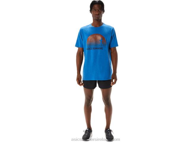 Sunrise Runner Graphic Tee Lake Drive Heather Asics XXPD1108