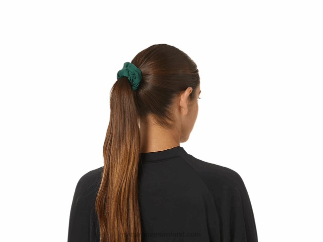 The New Strong Repurposed Scrunchie Cardinal/Forest Green Asics XXPD2993