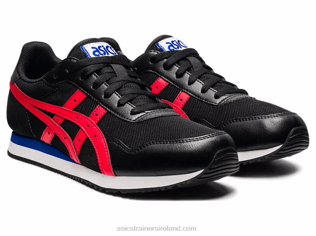 Tiger Runner Black/Electric Red Asics XXPD1740