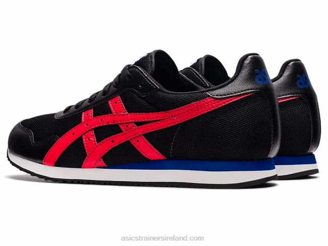 Tiger Runner Black/Electric Red Asics XXPD1740