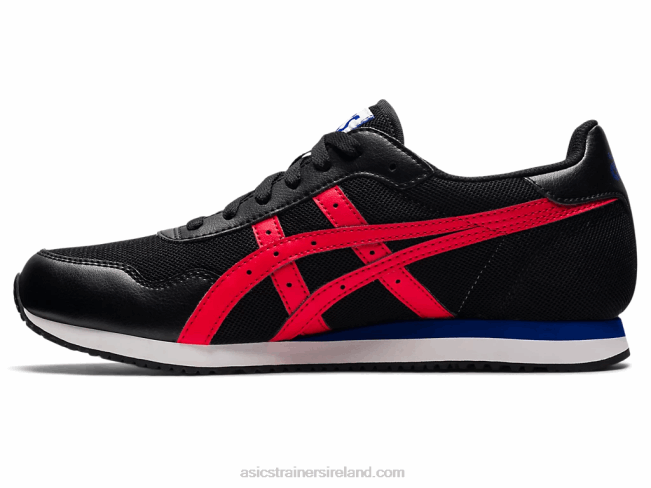 Tiger Runner Black/Electric Red Asics XXPD1740