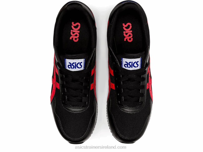 Tiger Runner Black/Electric Red Asics XXPD1740