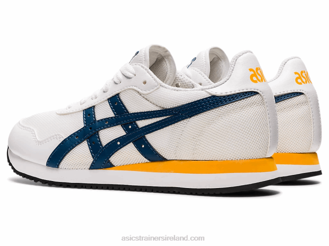 Tiger Runner Grade School White/Light Indigo Asics XXPD4464