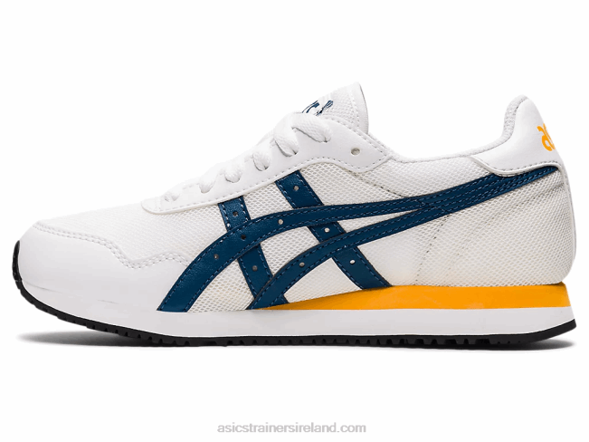 Tiger Runner Grade School White/Light Indigo Asics XXPD4464