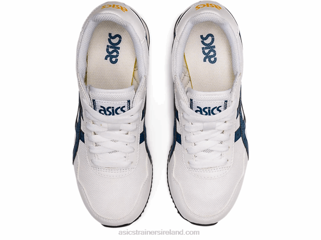 Tiger Runner Grade School White/Light Indigo Asics XXPD4464