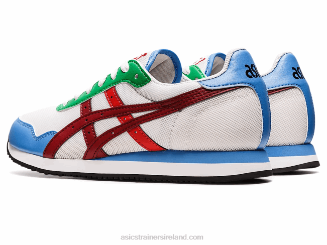 Tiger Runner White/Burgundy Asics XXPD3148