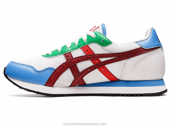 Tiger Runner White/Burgundy Asics XXPD3148