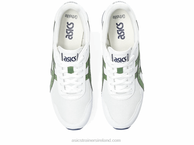 Tiger Runner White/Cedar Green Asics XXPD208