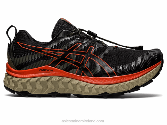 Trabuco Max Black/Cherry Tomato Asics XXPD929