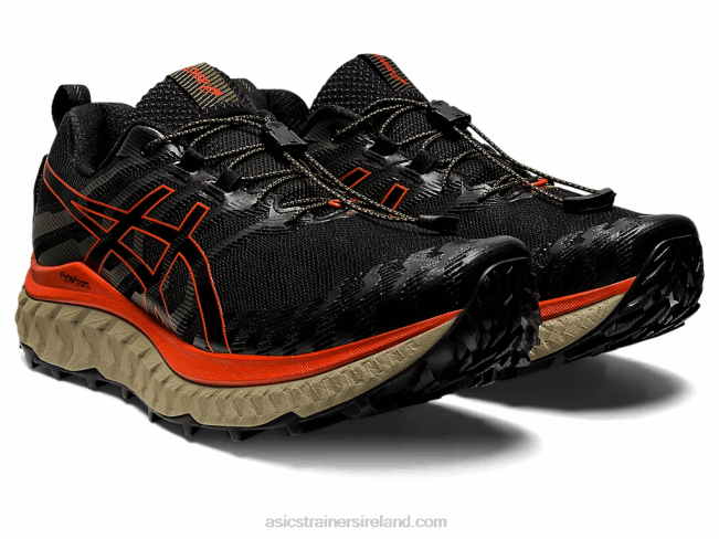 Trabuco Max Black/Cherry Tomato Asics XXPD929