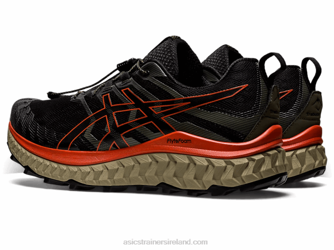 Trabuco Max Black/Cherry Tomato Asics XXPD929