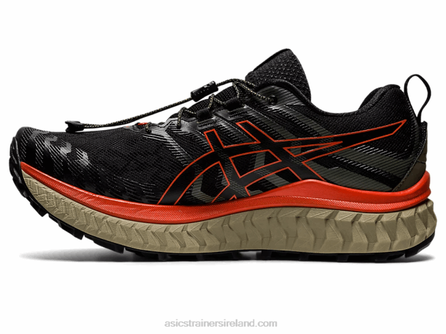 Trabuco Max Black/Cherry Tomato Asics XXPD929