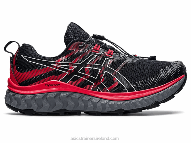 Trabuco Max Black/Electric Red Asics XXPD1862