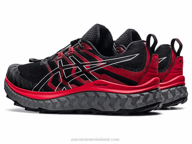 Trabuco Max Black/Electric Red Asics XXPD1862