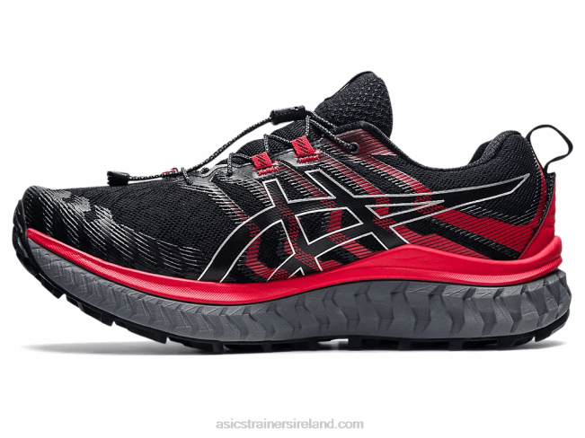 Trabuco Max Black/Electric Red Asics XXPD1862