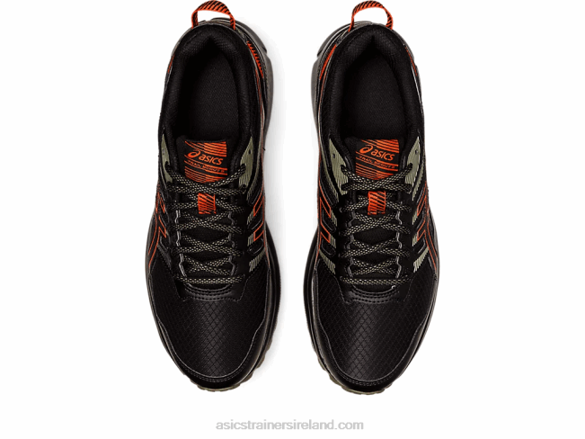 Trail Scout 2 Black/Cherry Tomato Asics XXPD1008