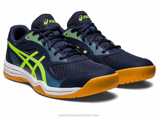 Upcourt 5 Midnight/Hazard Green Asics XXPD466