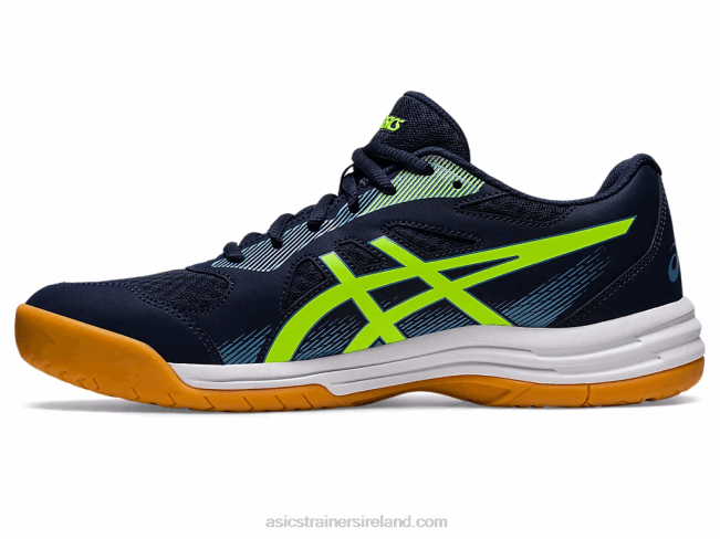 Upcourt 5 Midnight/Hazard Green Asics XXPD466