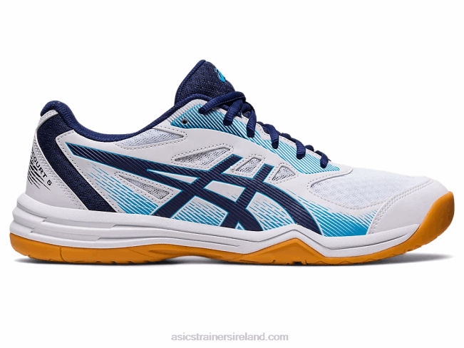 Upcourt 5 White/Indigo Blue Asics XXPD424