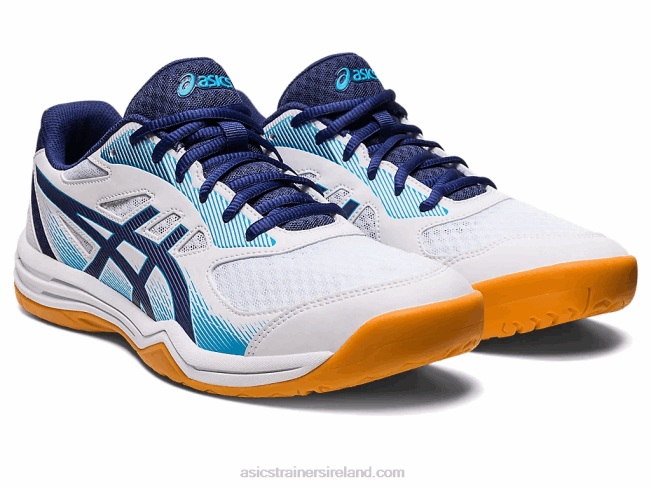 Upcourt 5 White/Indigo Blue Asics XXPD424