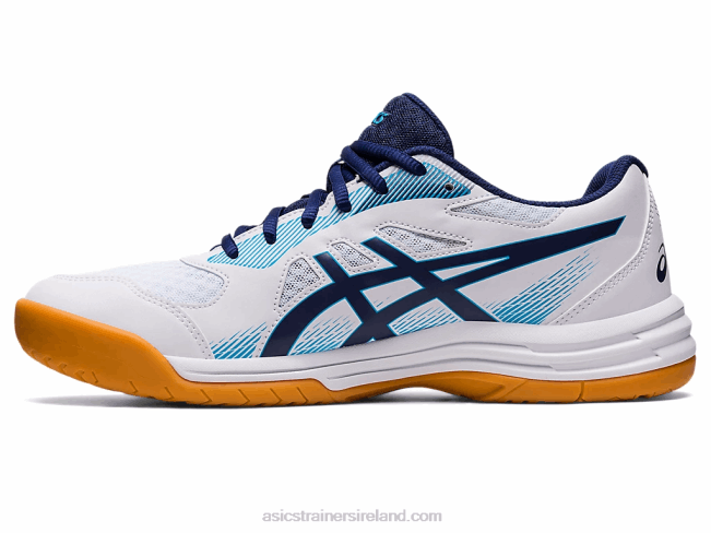 Upcourt 5 White/Indigo Blue Asics XXPD424