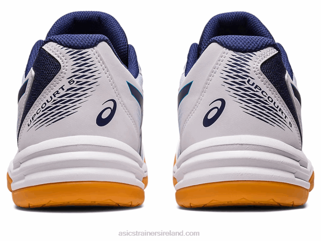 Upcourt 5 White/Indigo Blue Asics XXPD424