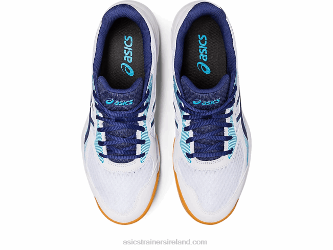 Upcourt 5 White/Indigo Blue Asics XXPD424