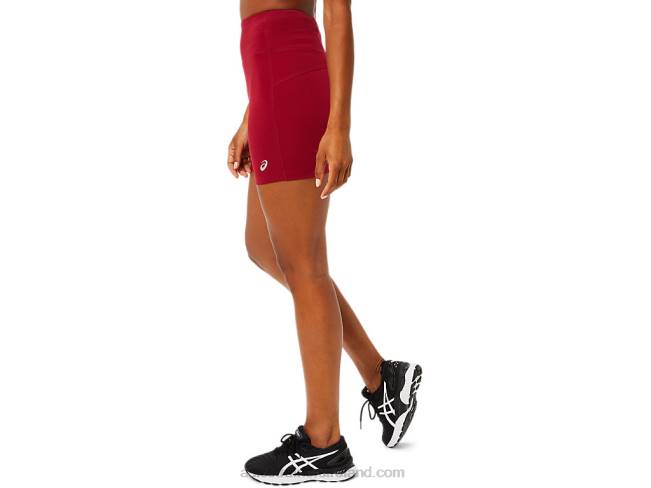 W Pr Lyte 5in Run Short Burgundy Asics XXPD3841