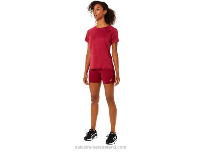 W Pr Lyte 5in Run Short Burgundy Asics XXPD3841