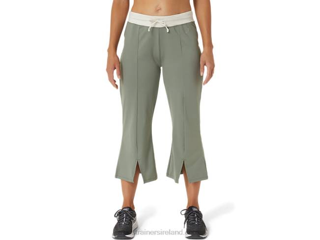 W Repurposed Flare Pant Lichen Green/Birch Asics XXPD2740