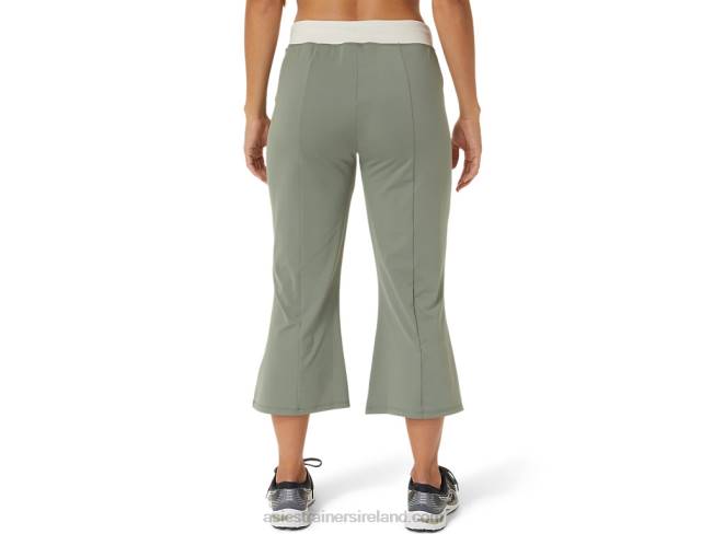 W Repurposed Flare Pant Lichen Green/Birch Asics XXPD2740