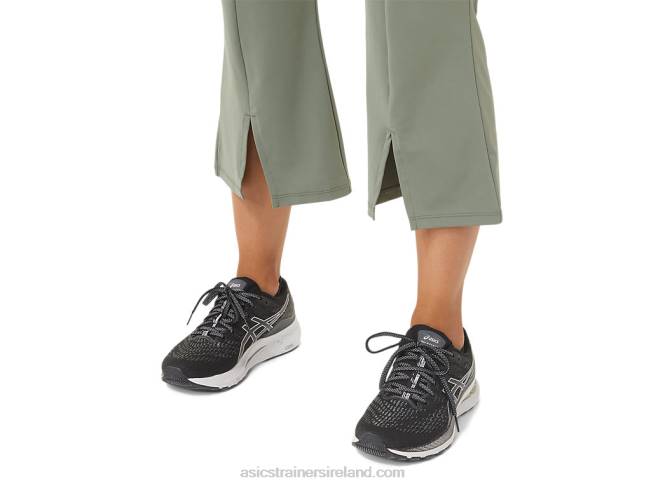 W Repurposed Flare Pant Lichen Green/Birch Asics XXPD2740