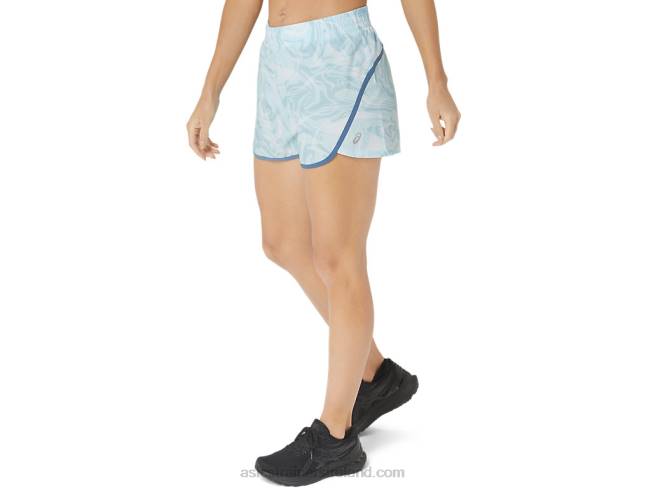 Women\s 25in Pr Lyte Short 20 Sky Sumi Drop Asics XXPD2167