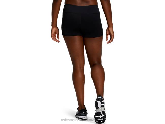 Women\s 2in Train Short Performance Black Asics XXPD4164