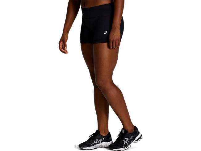 Women\s 2in Train Short Performance Black Asics XXPD4164