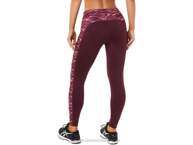 Women\s 7/8 Performance Tight Deep Mars/Mist Multi Asics XXPD3663