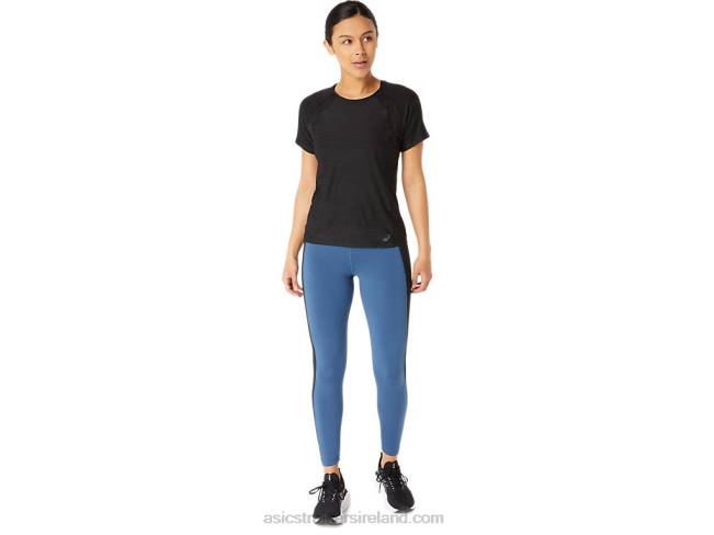 Women\s 7/8 Performance Tight Grand Shark/Performance Black Asics XXPD2320