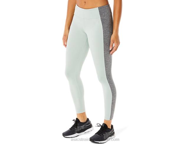 Women\s 7/8 Performance Tight Lichen Rock/Mid Grey Heather Asics XXPD3446