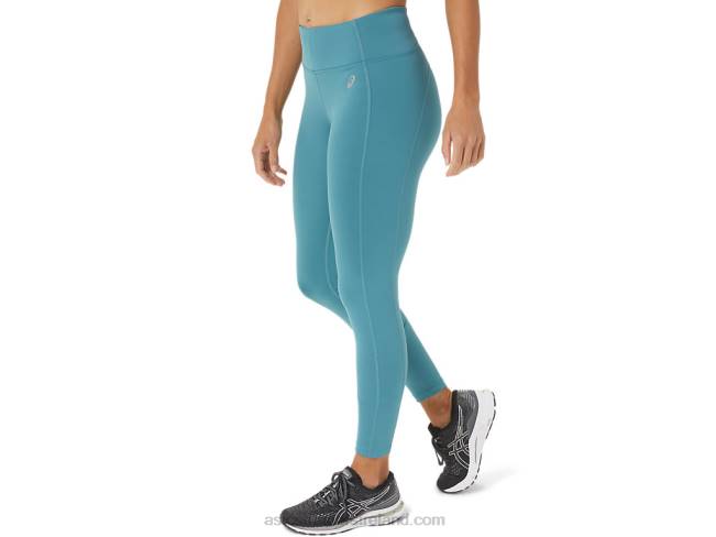 Women\s 7/8 Performance Tight Misty Pine Asics XXPD3050