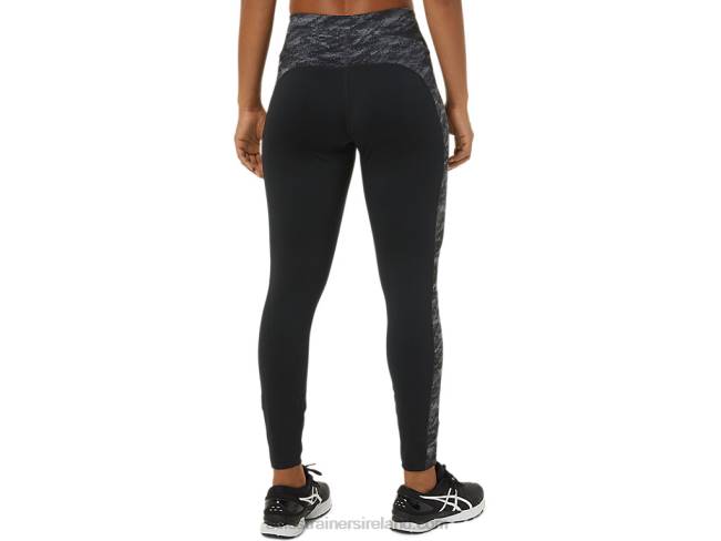 Women\s 7/8 Performance Tight Performance Black/Grey Multi Asics XXPD3747