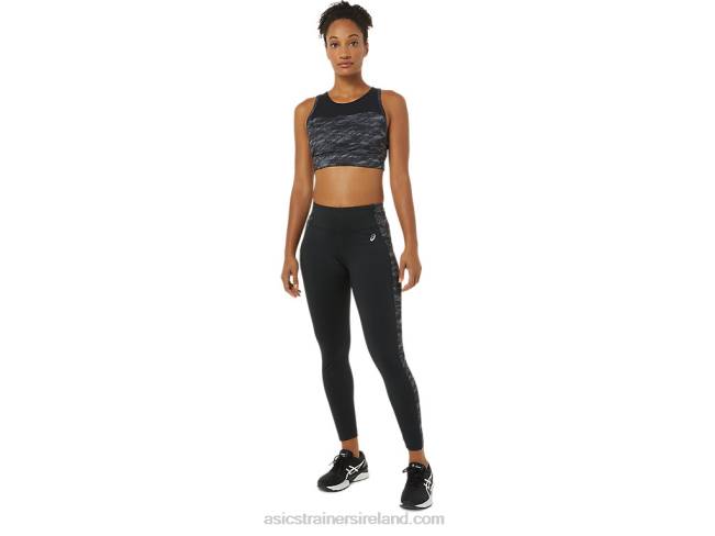 Women\s 7/8 Performance Tight Performance Black/Grey Multi Asics XXPD3747