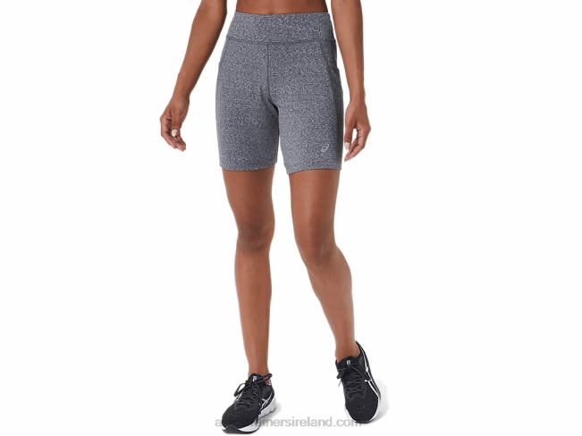 Womens 7in Knit Short Mid Grey Heather Asics XXPD4137