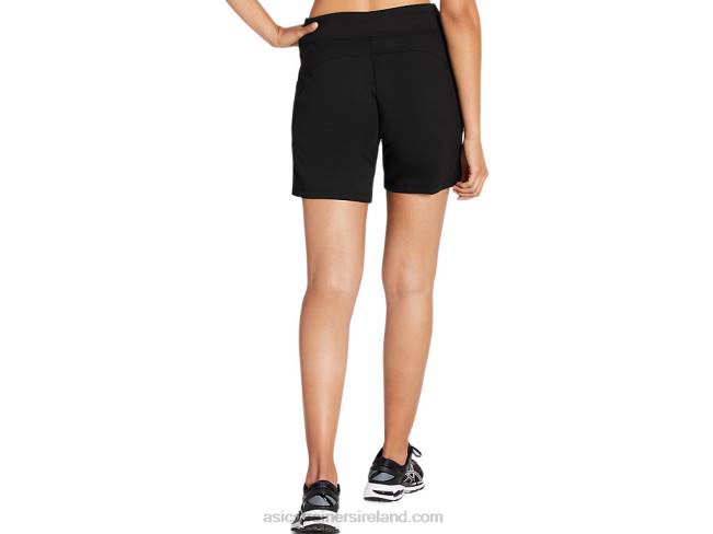 Women\s 7in Knit Short Performance Black Asics XXPD4161