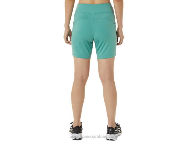 Women\s 7in Knit Short Sage Asics XXPD3390