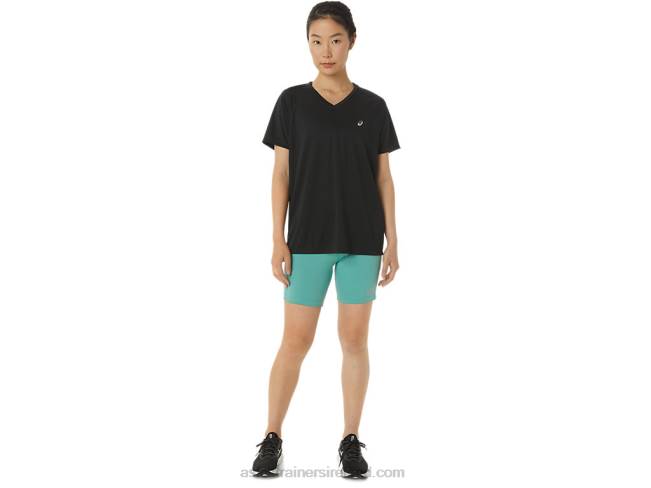 Women\s 7in Knit Short Sage Asics XXPD3390