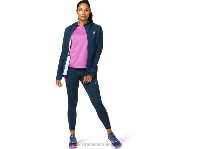 Women\s Accelerate Jacket French Blue Asics XXPD4050