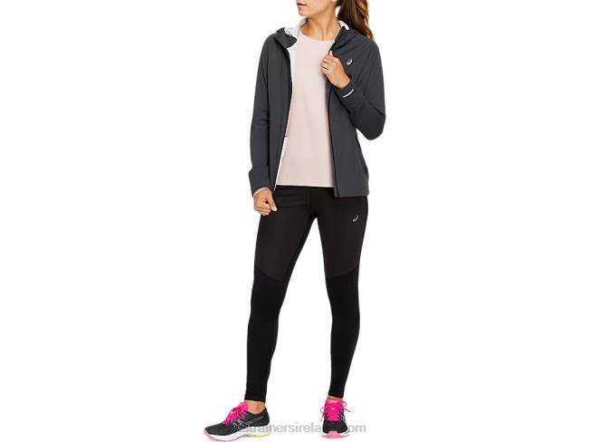 Women\s Accelerate Jacket Graphite Grey Asics XXPD4144