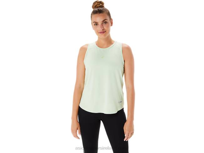 Womens Actibreeze Sleeveless Top Whisper Green Asics XXPD2284